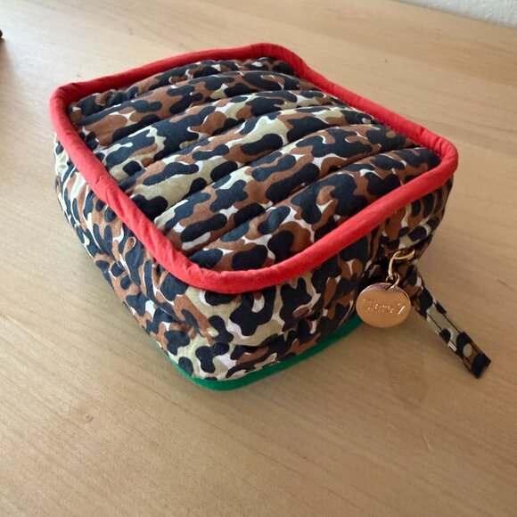 NWT Clare V. Lil Bijoux Case - Leopard print - Picture 9 of 11